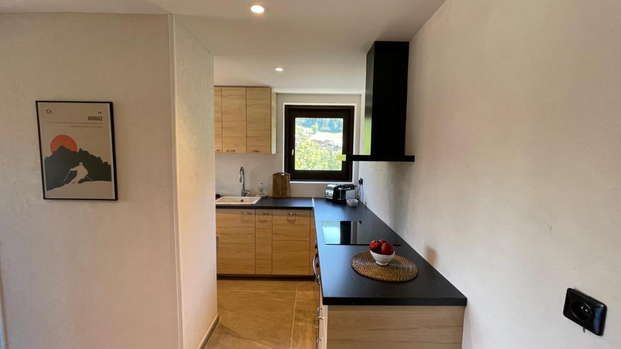 Morzine : Bel Appartement A 5 Mn Du Telepherique Exterior photo